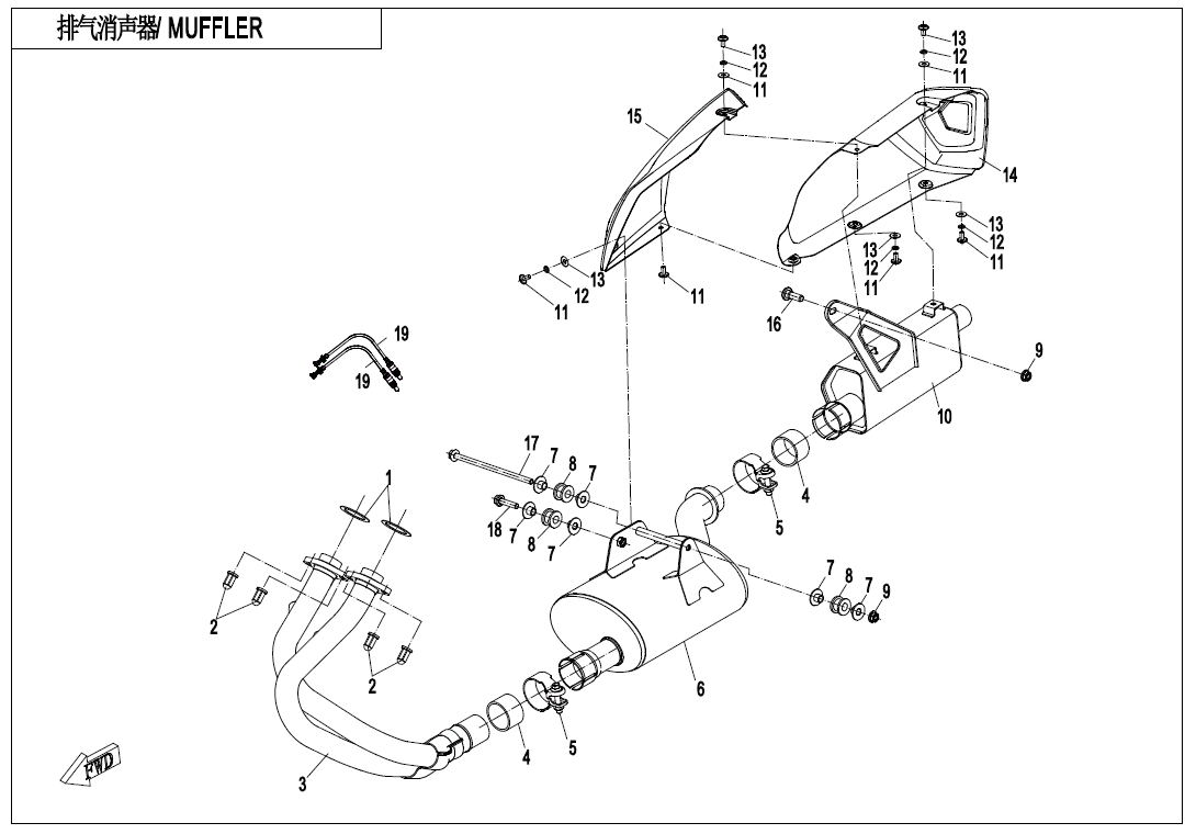 MUFFLER - F02