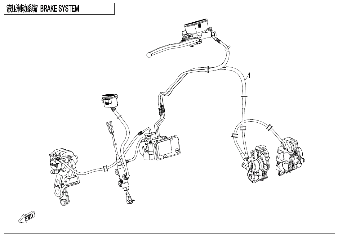 BRAKE SYSTEM - F08-1