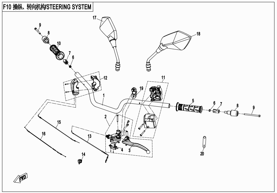 STEERING SYSTEM - F10