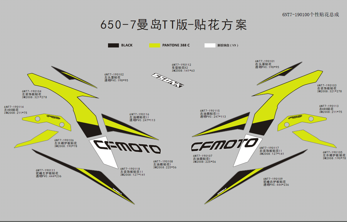 DECAL（ISLE OF MAN TT） - F19-E