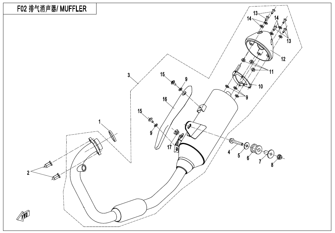 MUFFLER - F02