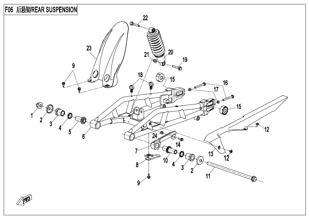 REAR SUSPENSION - F06