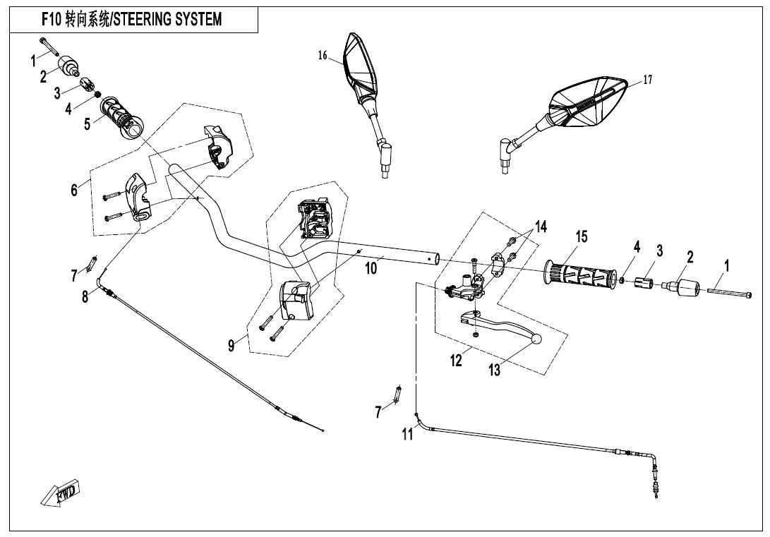 STEERING SYSTEM（EU4） - F10-V1