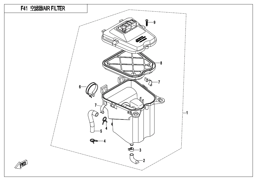 AIR FILTER - F41