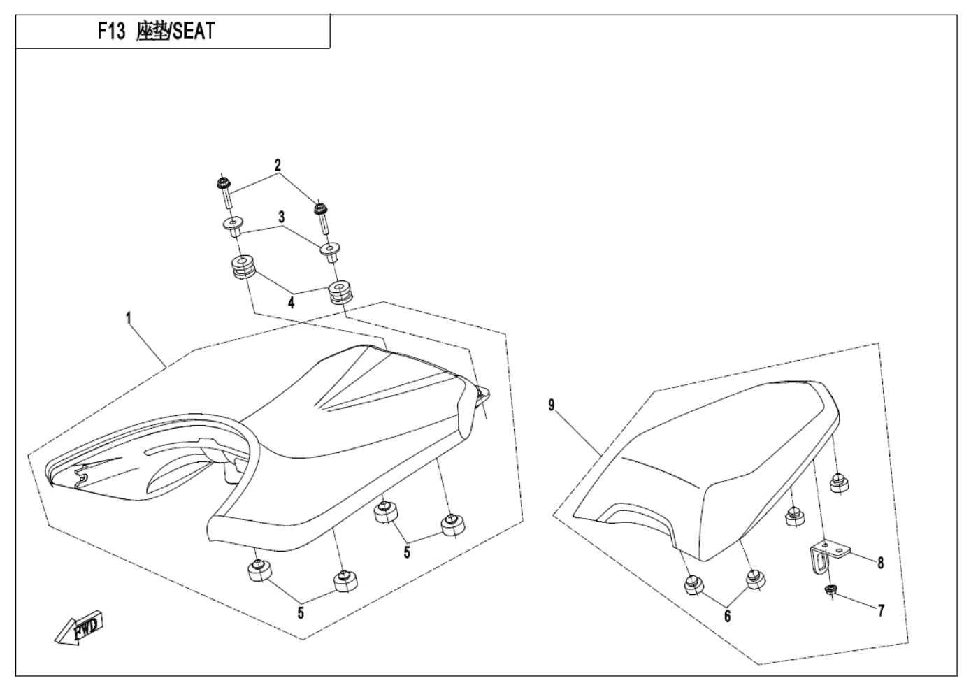 SEAT - F13