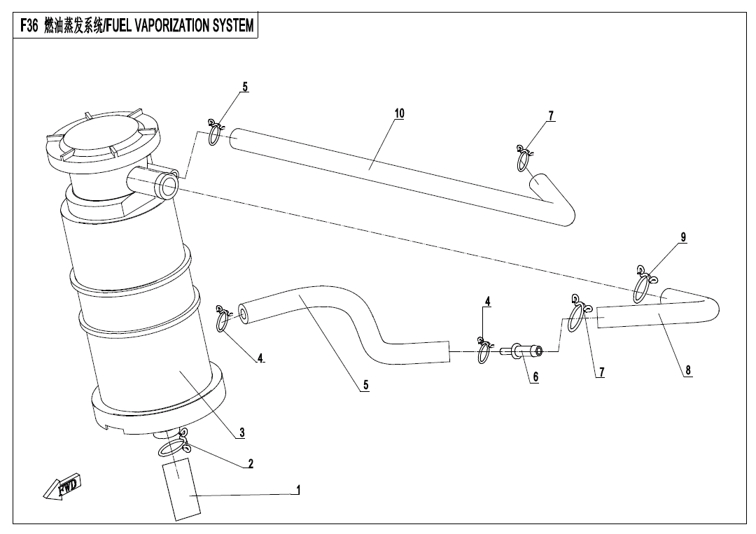 FUEL VAPORIZATION SYSTEM - F36