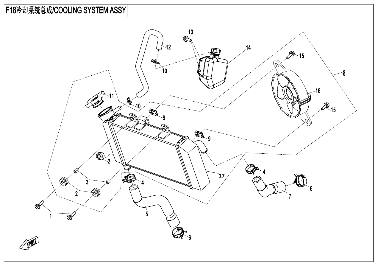 COOLING SYSTEM - F18