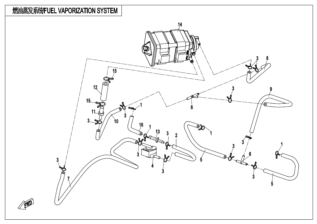 FUEL VAPORIZATION SYSTEM - F36