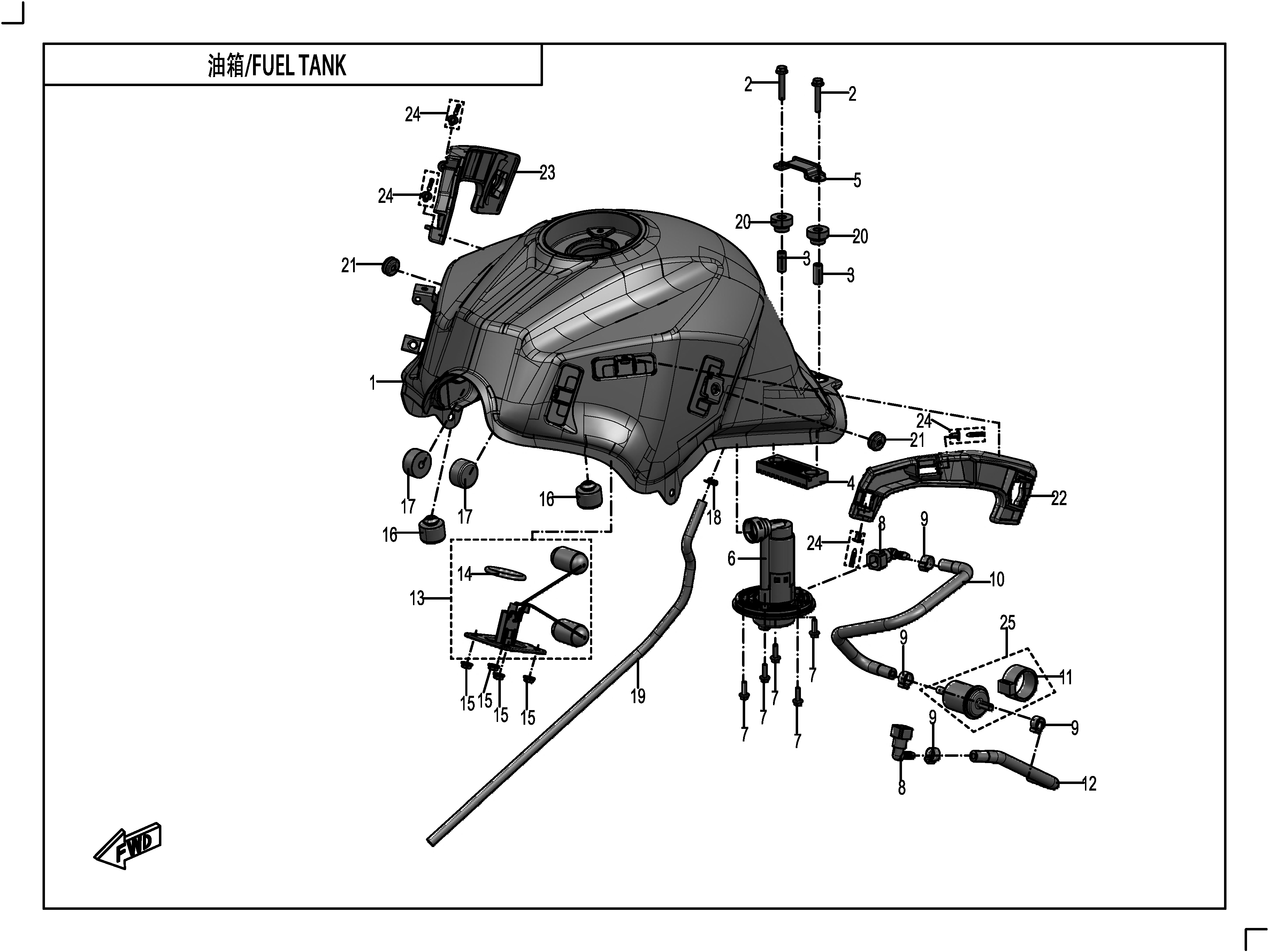 FUEL TANK - F12