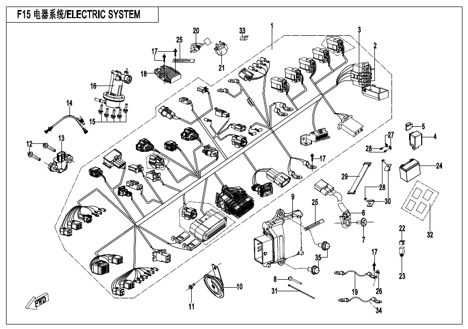ELECTRIC SYSTEM - F15