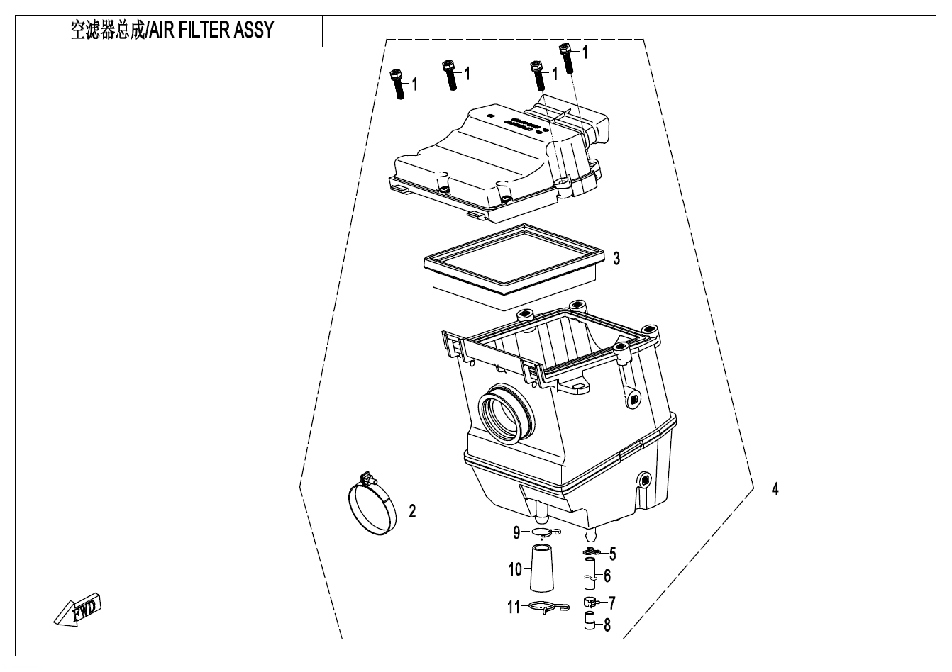 AIR FILTER - F41