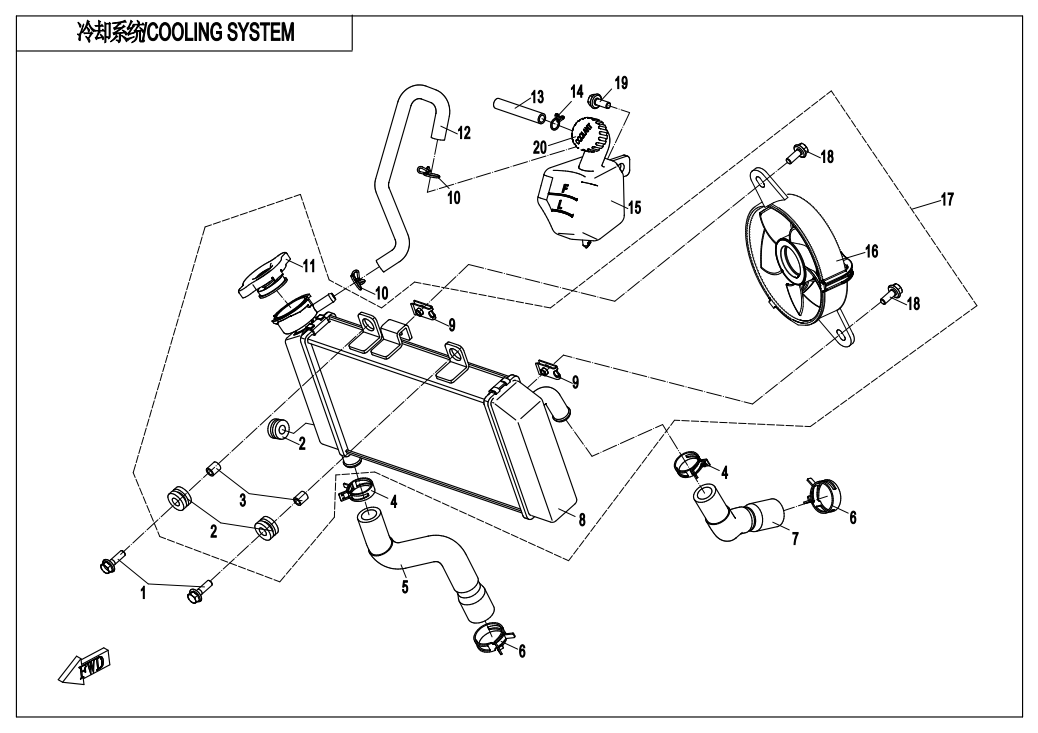 COOLING SYSTEM - F18