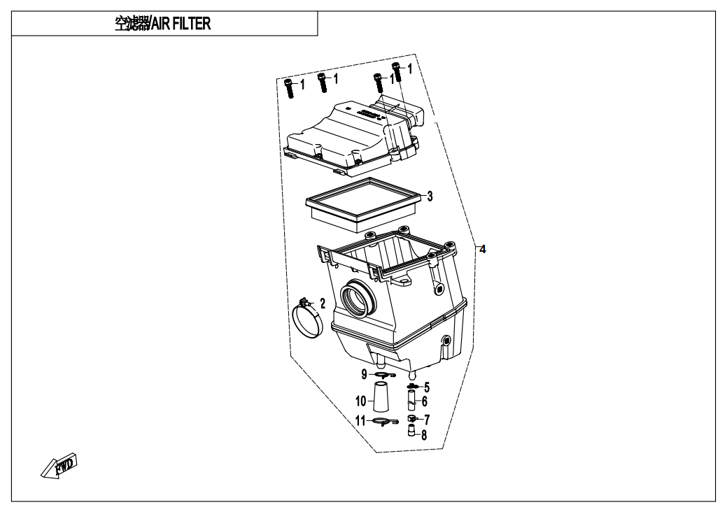 AIR FILTER - F41