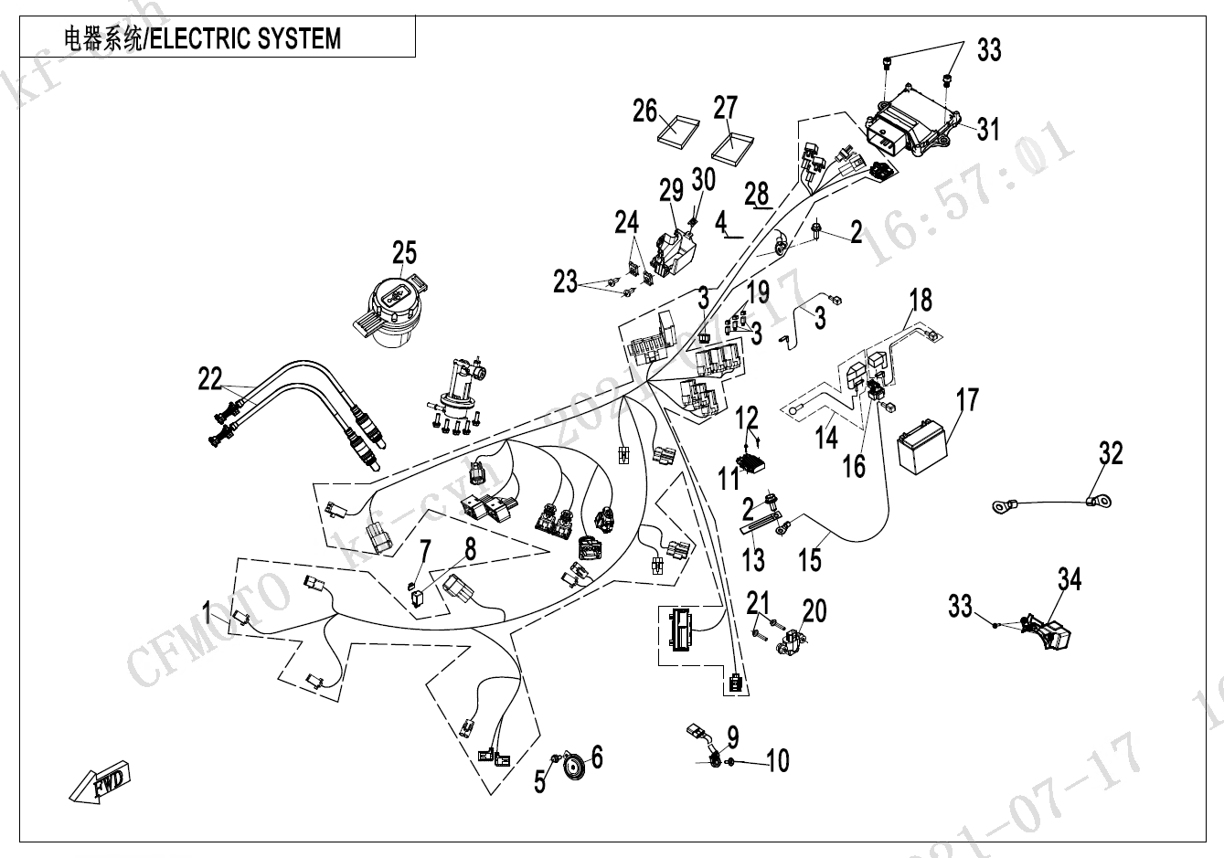 ELECTRIC SYSTEM - F15
