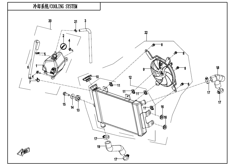 COOLING SYSTEM - F18