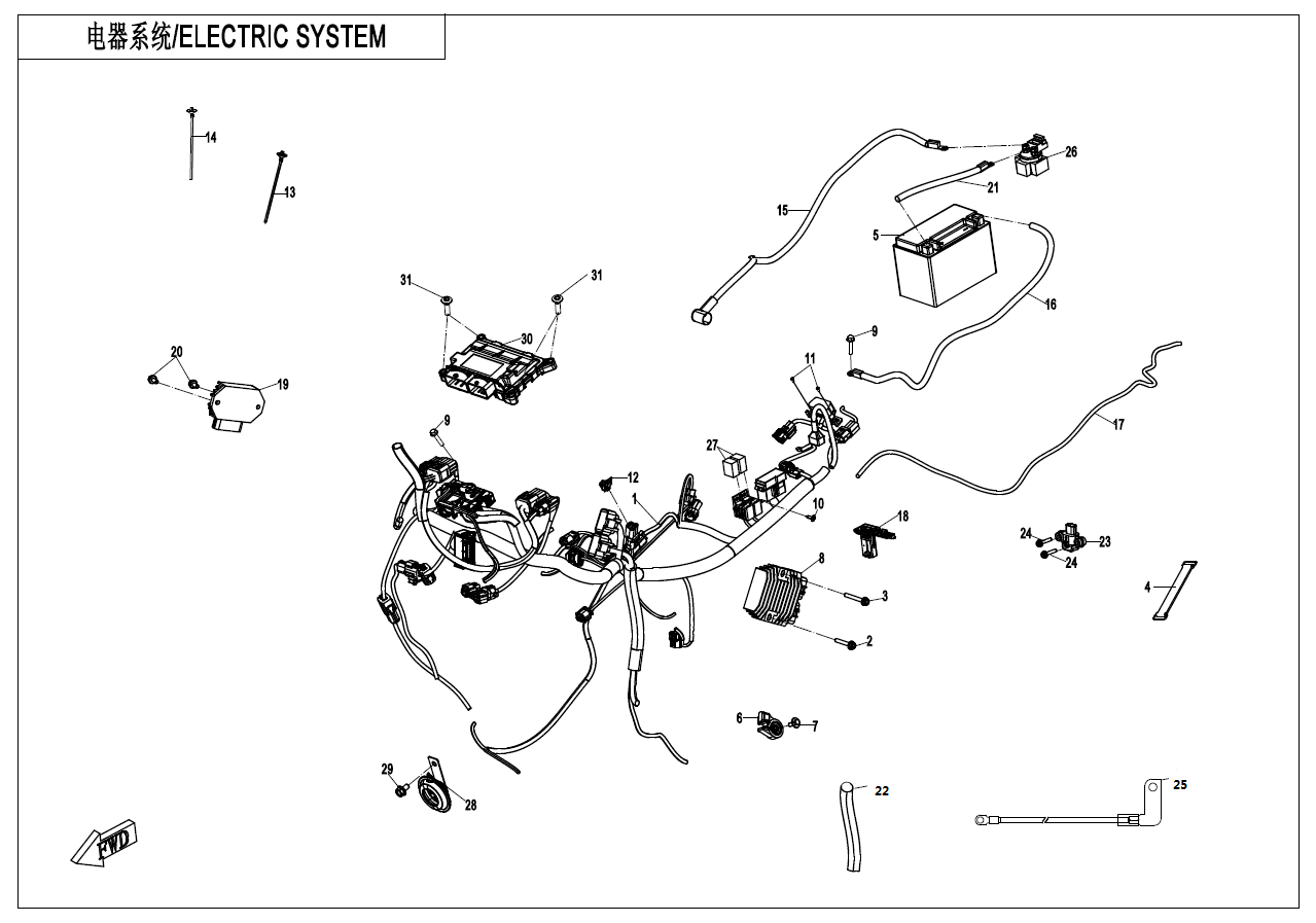 ELECTRIC SYSTEM - F15