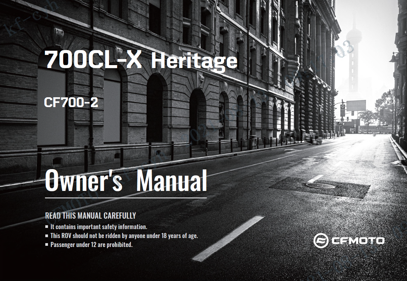 OWNER\'S MANUALï¼EU 5ï¼ - F38-A