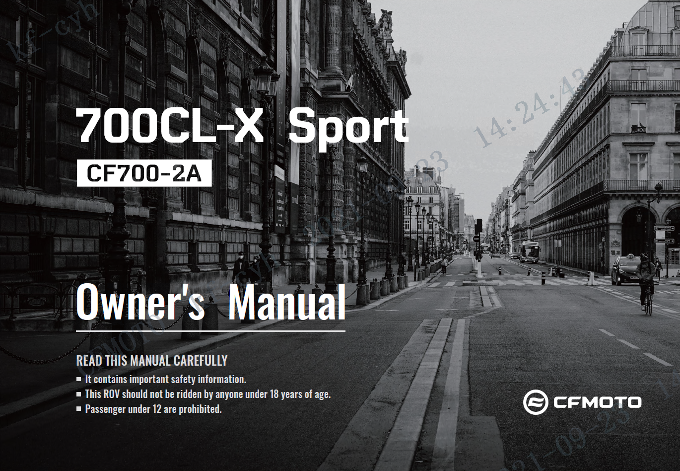 OWNER\'S MANUAL(EU5) - F38-A