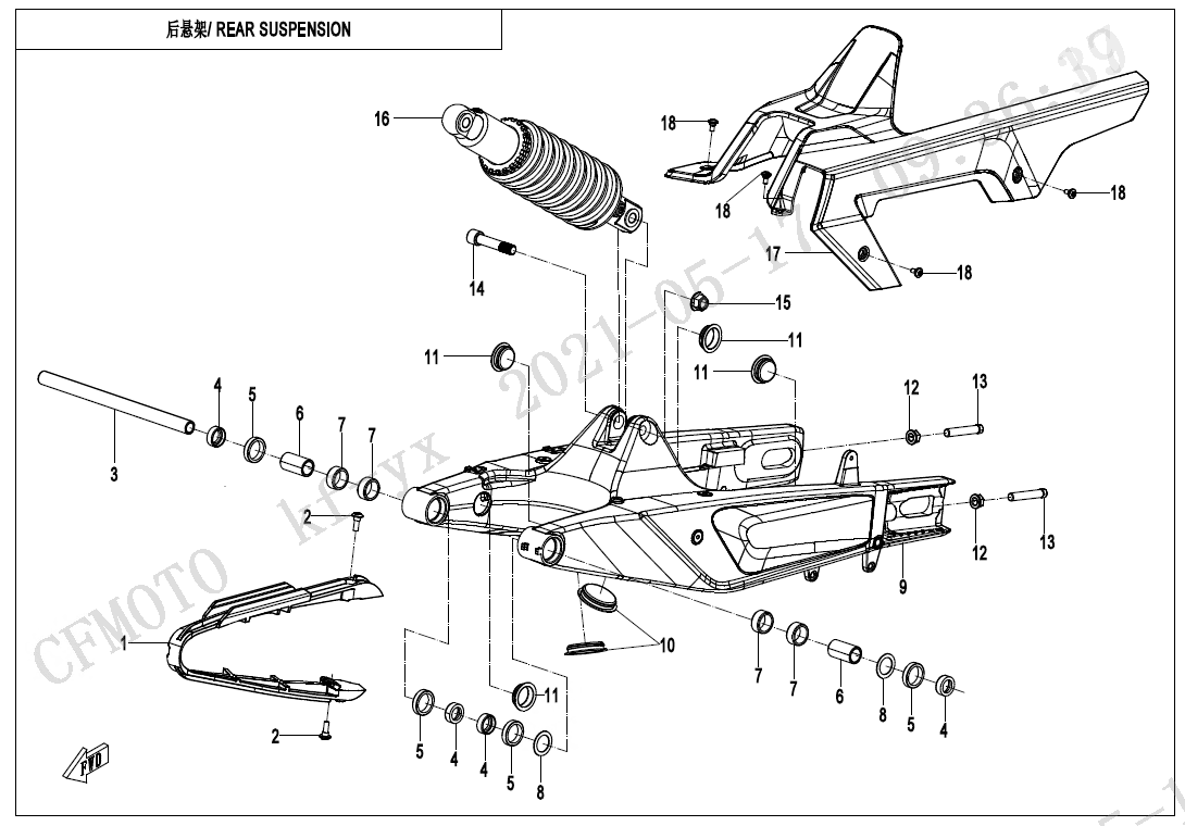 REAR SUSPENSION - F06