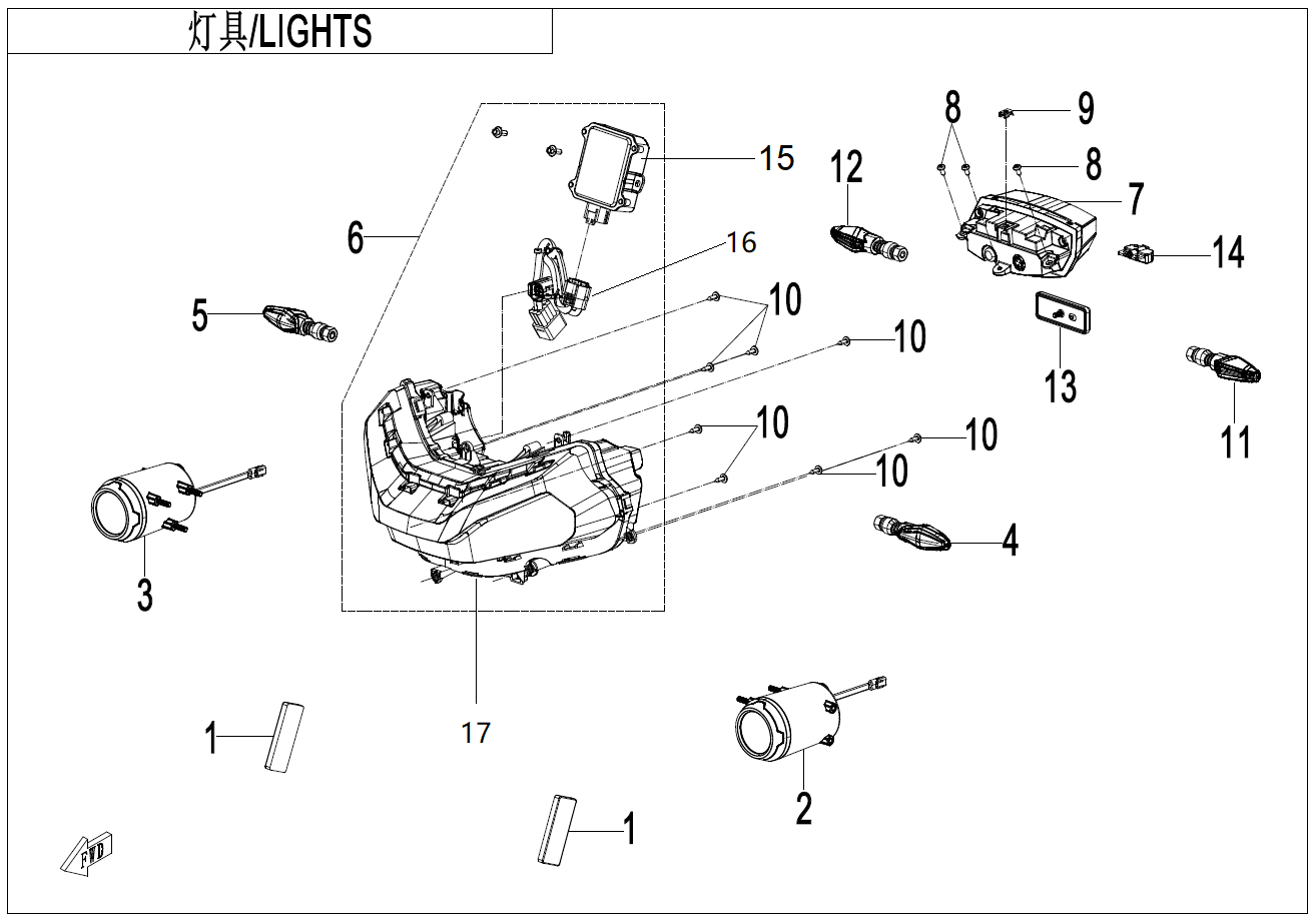 LIGHTS - F16