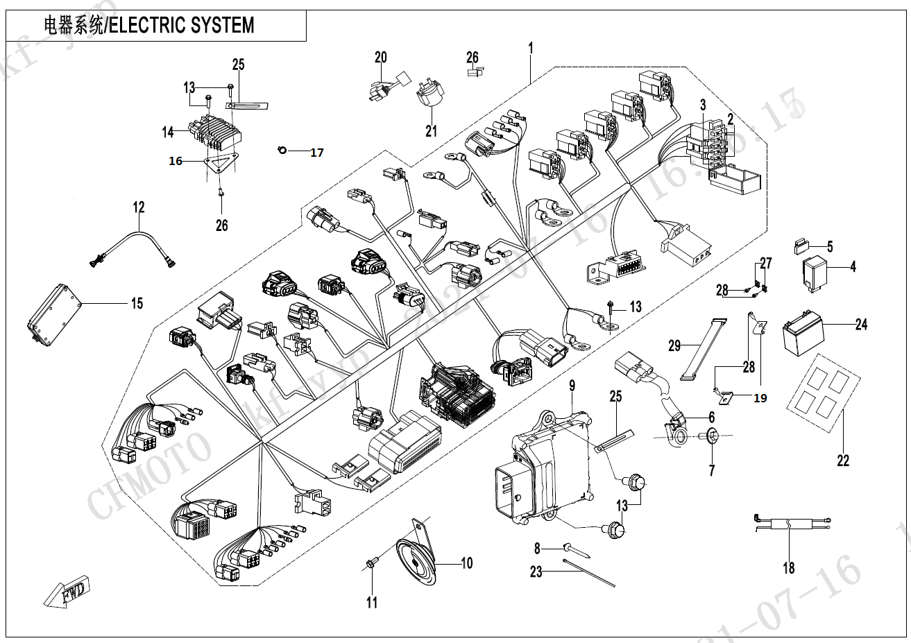 ELECTRIC SYSTEM - F15