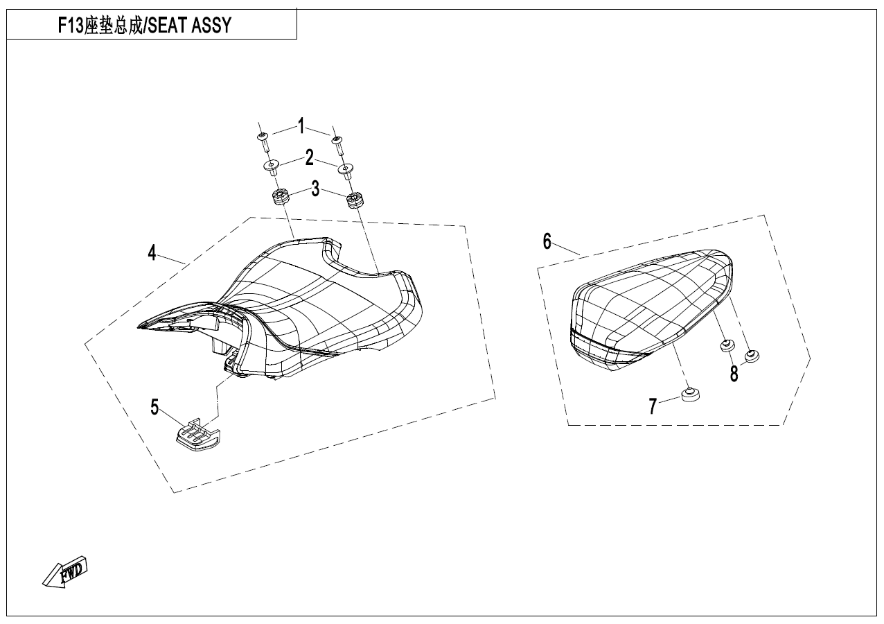 SEATï¼NEBULA WHITEï¼ - F13-A-V2