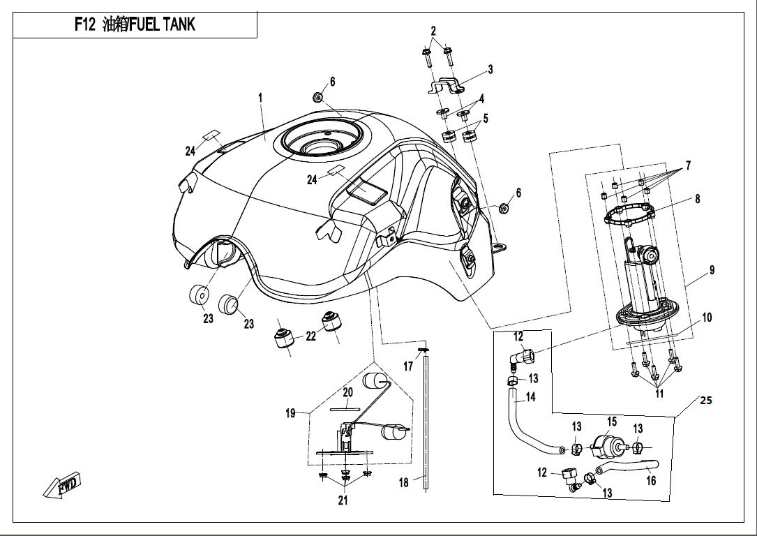 FUEL TANK - F12-V1