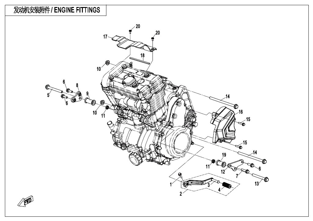 ENGINE FITTINGS - F00