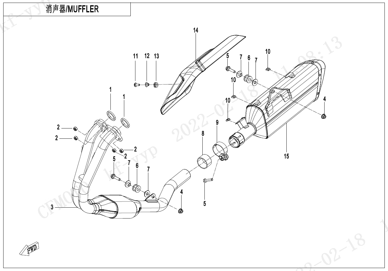MUFFLER - F02