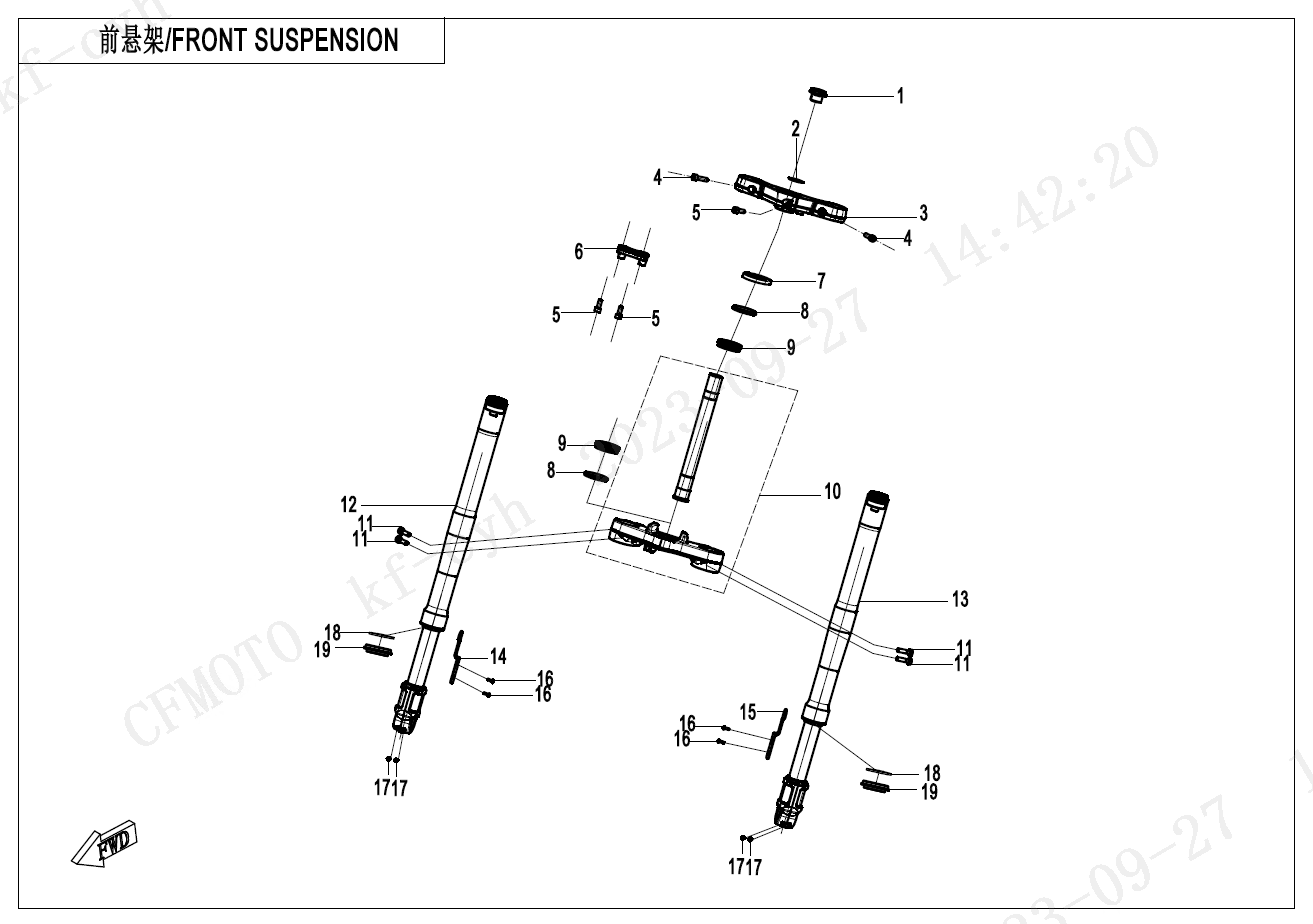 FRONT SUSPENSION - F05