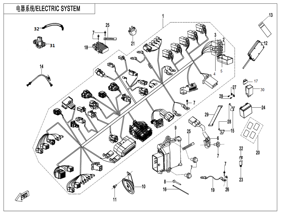 ELECTRIC SYSTEM - F15-A