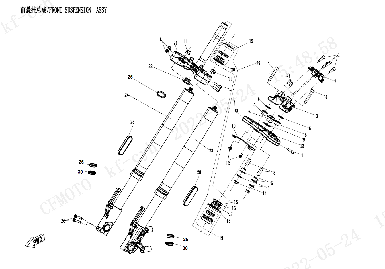 FRONT SUSPENSION - F05