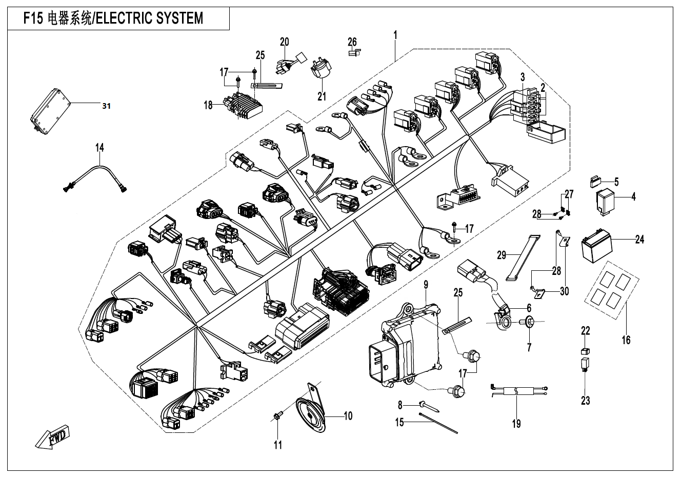 ELECTRIC SYSTEM - F15