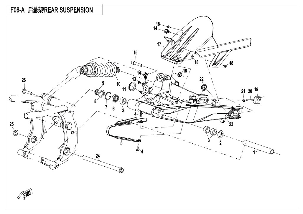 REAR SUSPENSION - F06