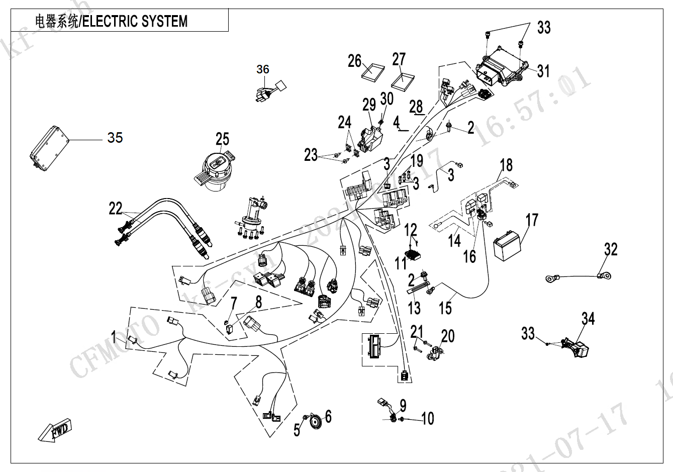 ELECTRIC SYSTEM - F15