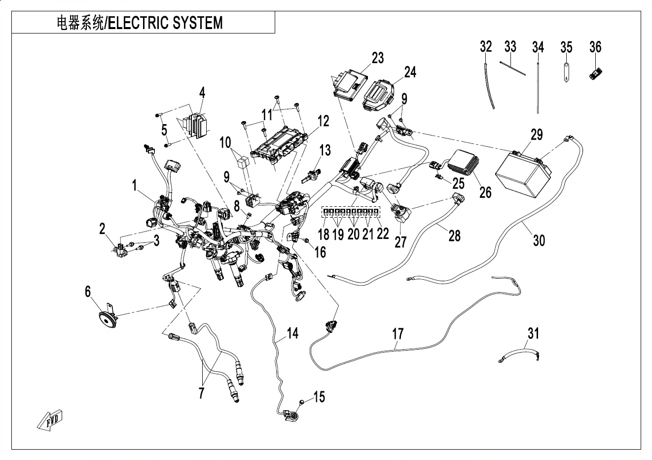 ELECTRIC SYSTEM - F15-A