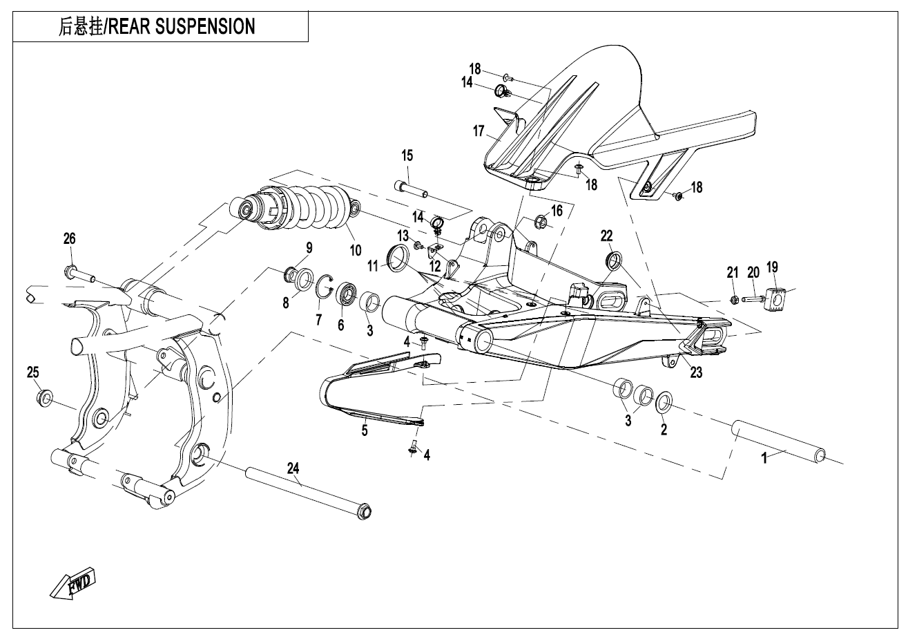 REAR SUSPENSION - F06