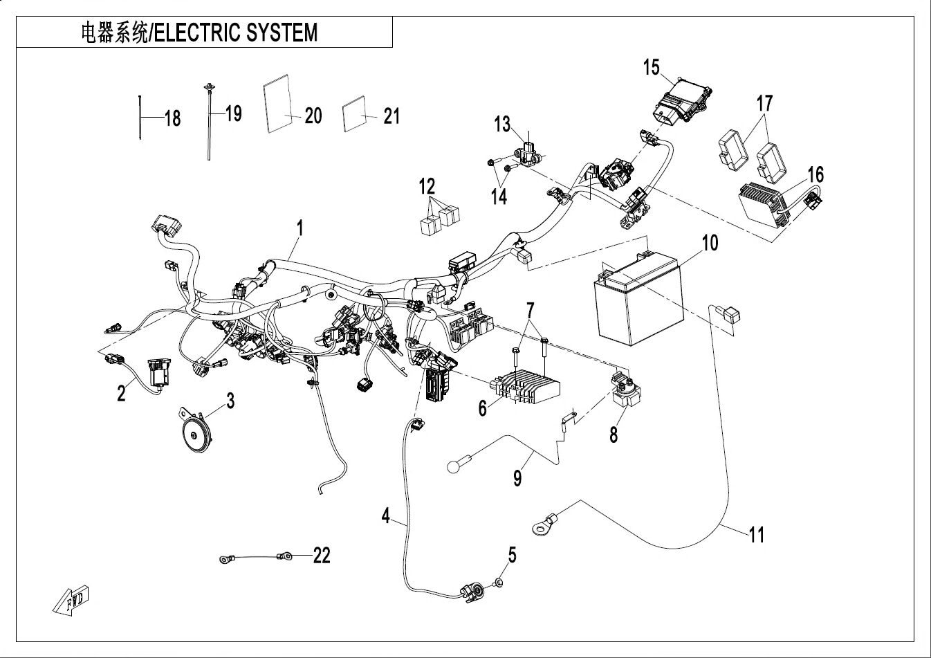 ELECTRIC SYSTEM - F15