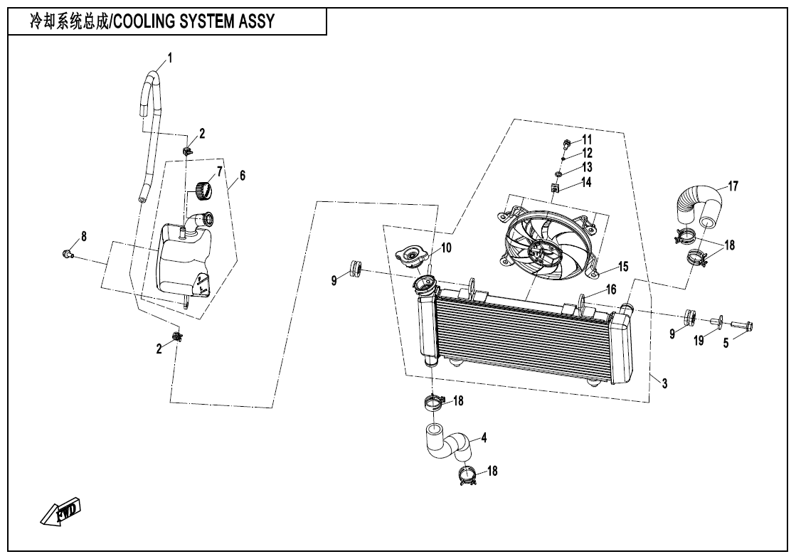 COOLING SYSTEM - F18
