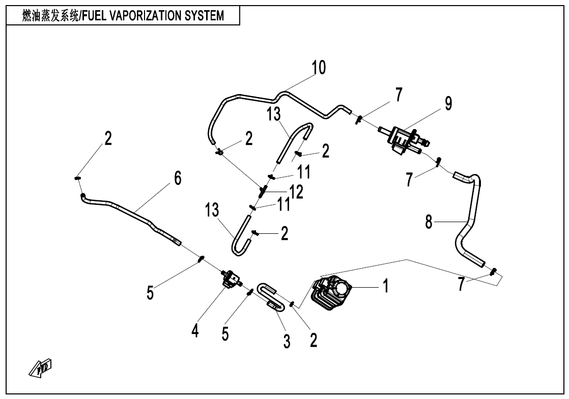 FUEL VAPORIZATION SYSTEM - F36