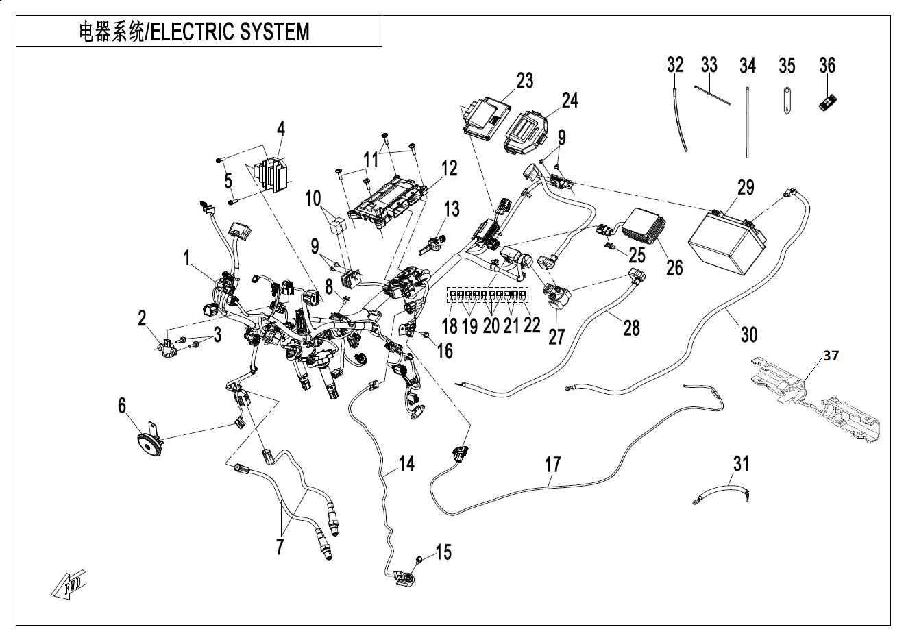 ELECTRIC SYSTEM - F15-A