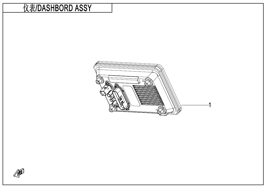 DASHBOARD ASSYï¼ADVANCEDï¼ - F17-B