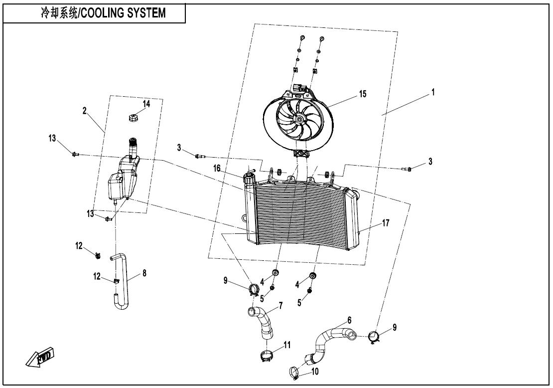 COOLING SYSTEM - F18