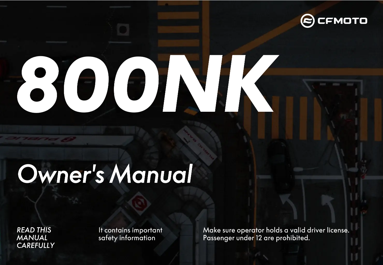 OWNER\'S MANUAL - F38
