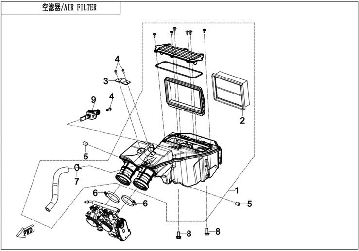 AIR FILTER - F41