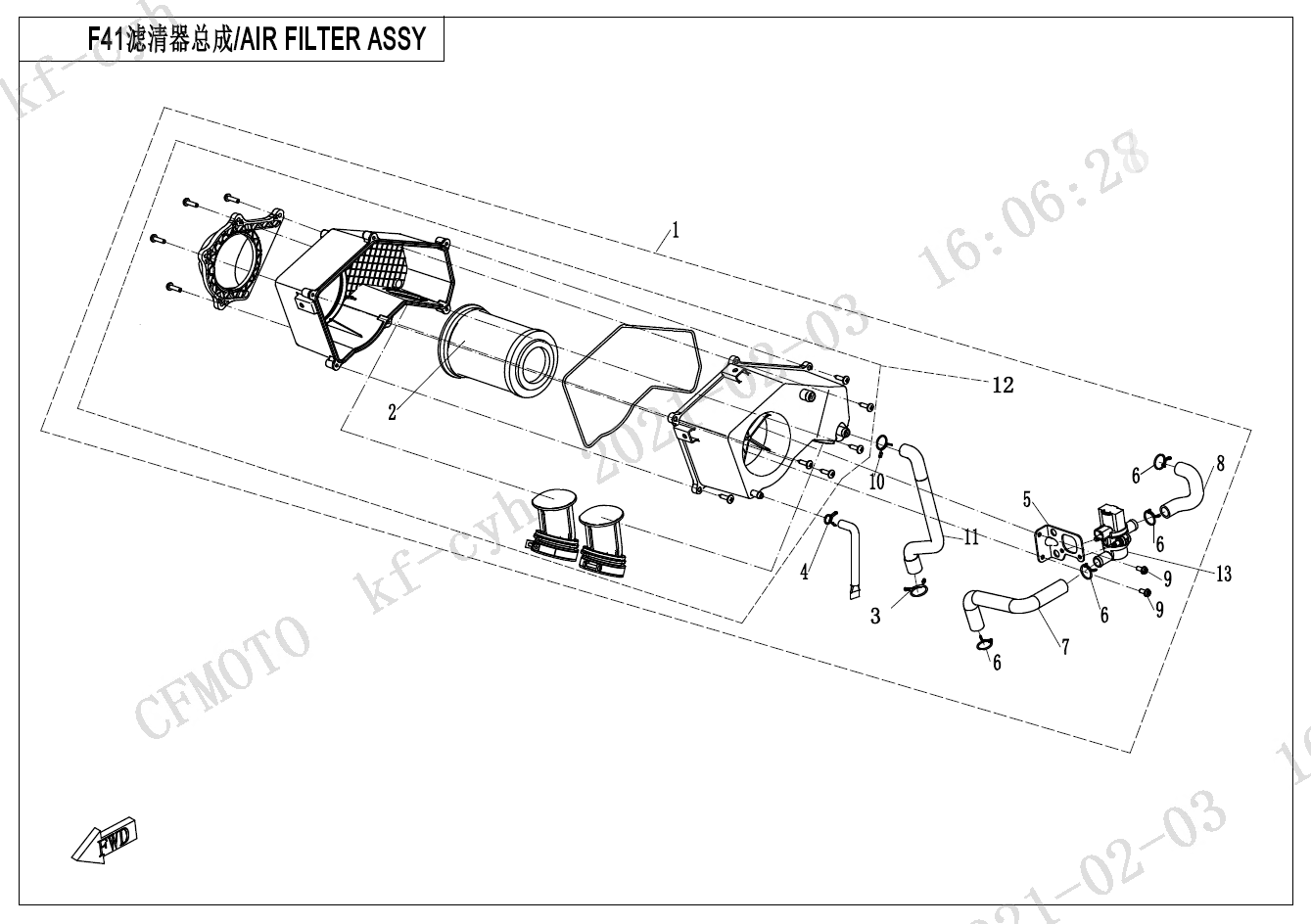 AIR FILTER - F41
