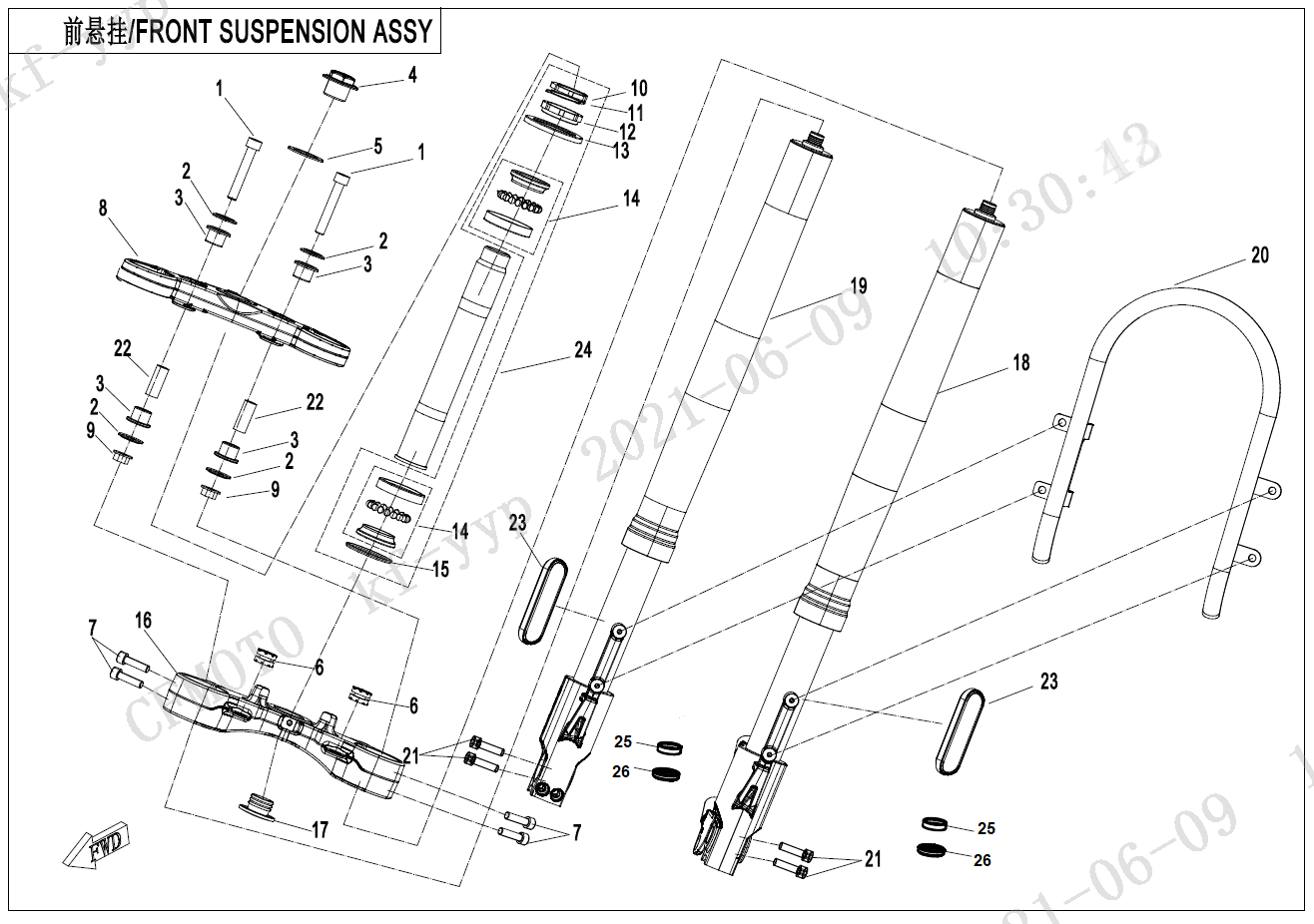 FRONT SUSPENSION - F05