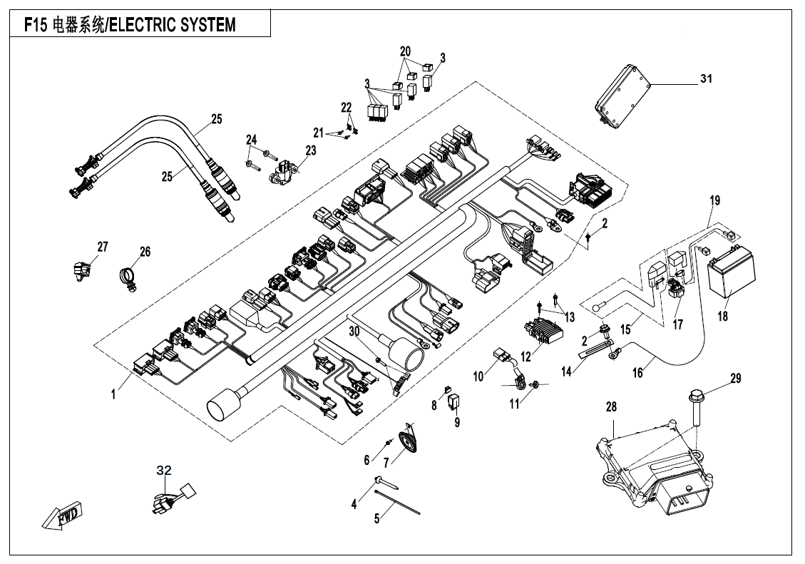 ELECTRIC SYSTEM - F15