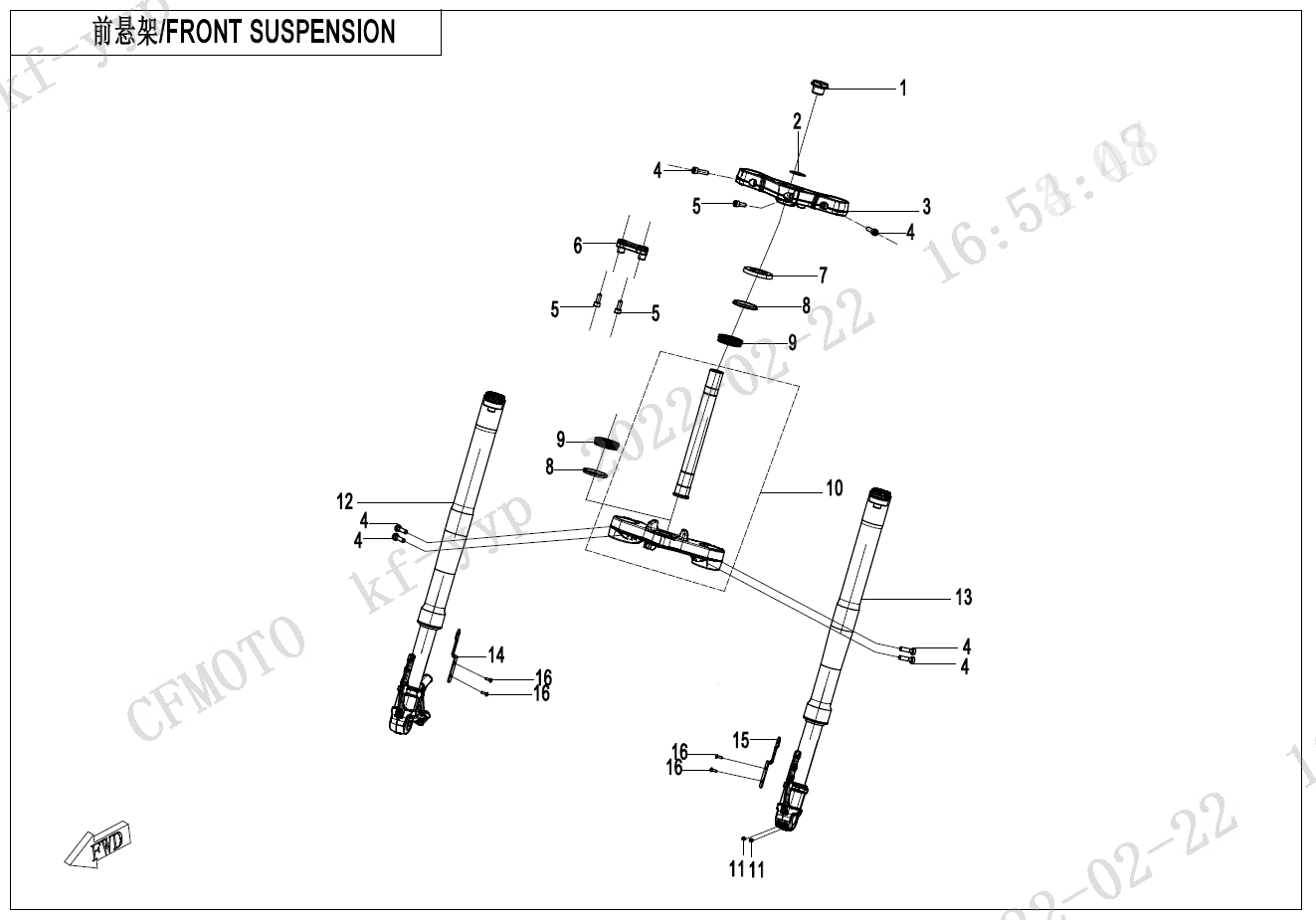 FRONT SUSPENSION - F05
