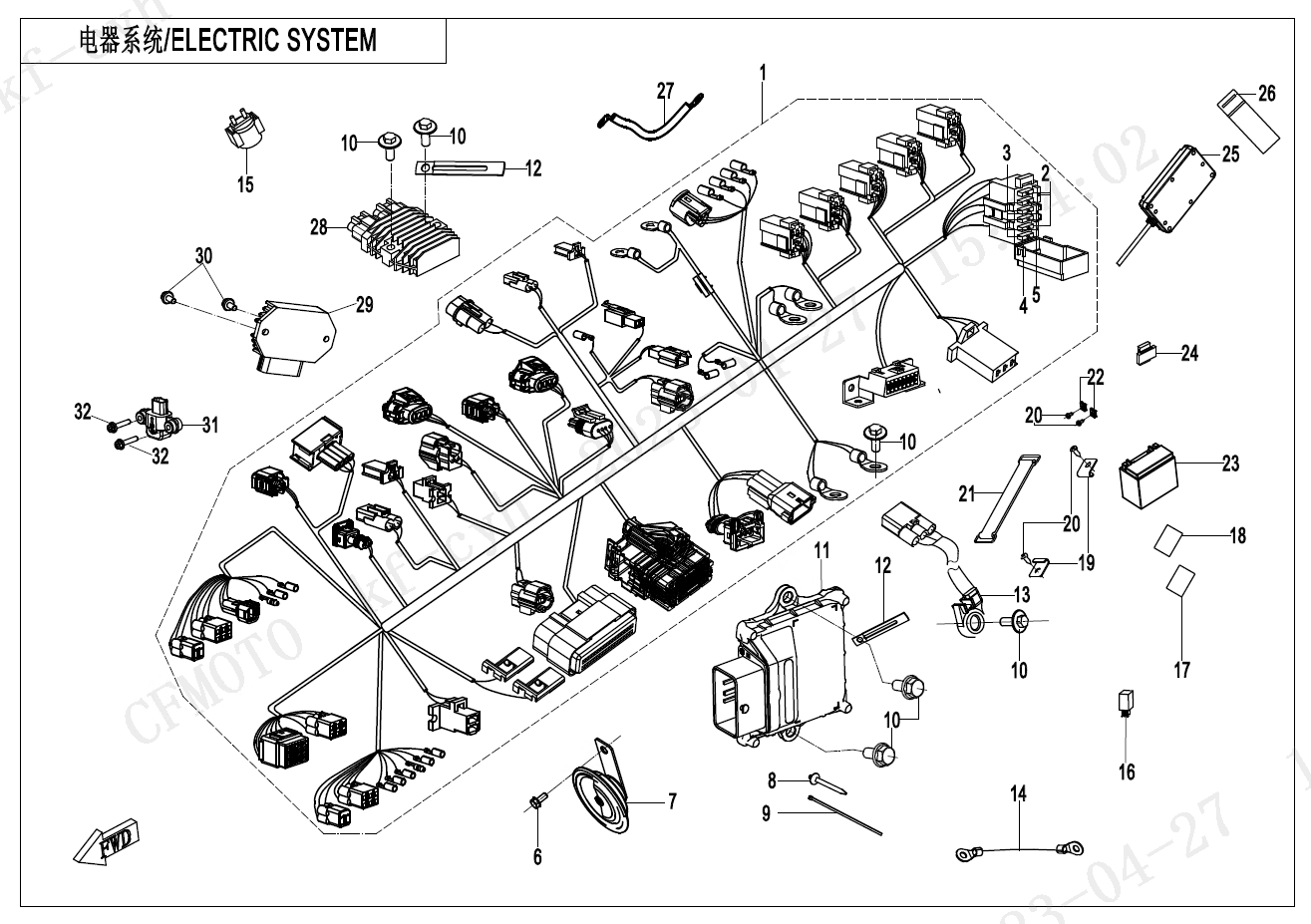 ELECTRIC SYSTEM - F15